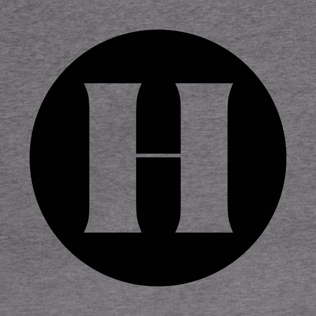 H (Letter Initial Monogram) by n23tees